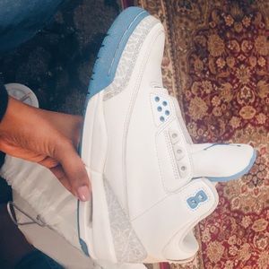 Jordan 3 Retro Harbor Blue in Size 8(M)/10(W)